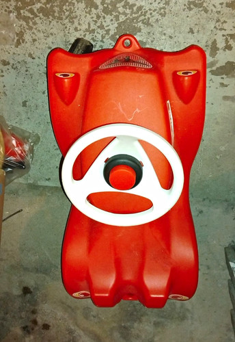 Rotes bobby car - rotes,