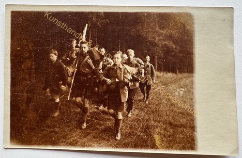 Orig foto wandervogel - orig., ak