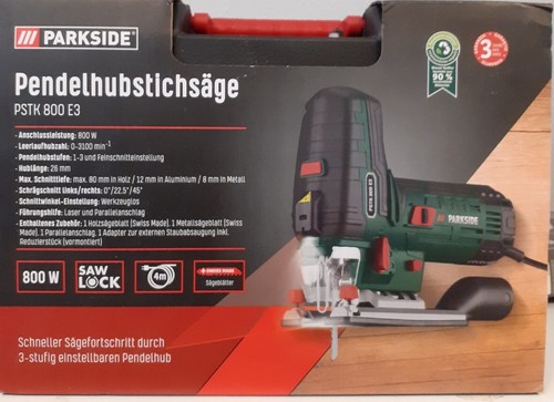 Parkside pendelhub stichsäge - parkside,