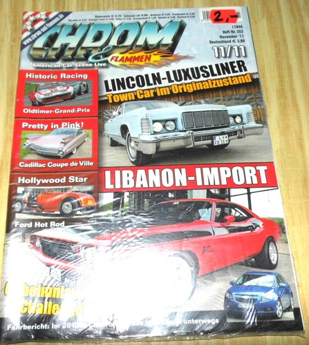 Chrom und flammen auto - chrom,