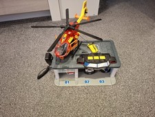 Dickie Rescue Center + Hubschrauber  Airbus H145 3 Feuerwehr Polizei Krankenwag