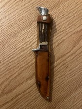 Vintage Jagdmesser Hirschhorn