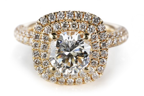 Ring brillant ct h vvs2 - ct, h/vvs2