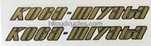 Koga miyata gabel aufkleber - koga,