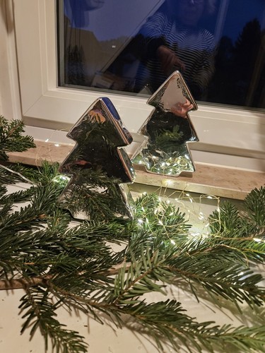 Tannenbaum deko silbertannen - ,