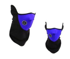 Fahrrad Maske Motorrad BLAU Wind Gesicht Schutz Ski Snowboard Winter Sport Blue