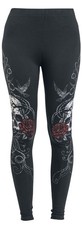 Black Premium by EMP Damen schwarze Leggings mit weichem Material
