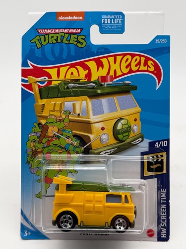 Hot wheels turtles party wagon - turtles,