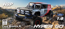 MJX Hyper GO H8P 1/8 Ford Bronco R Crawler