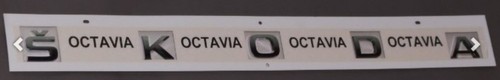 Original skoda schriftzug - original,