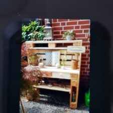 Pflanztisch aus Europaletten