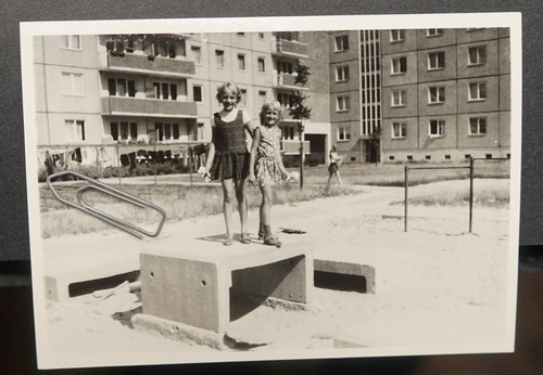 Original foto plattenbau - foto,