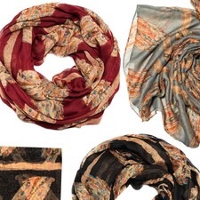 Schal Loopschal Rundschal Eule