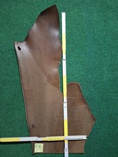 Lederrest braun versch