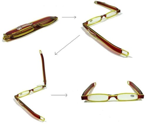 Faltbare lesebrille 4 - faltbare,
