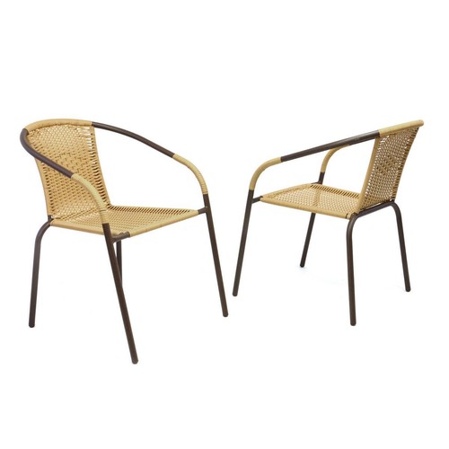 2er set bistrostuhl beige - set,