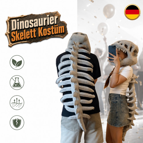 Dinosaurier skelett hut - dinosaurier,