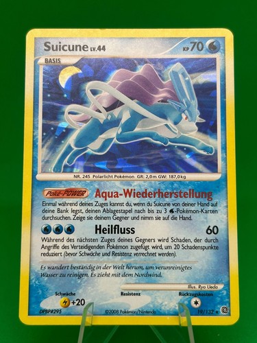 Pokémon karte suicune - pokémon, aus