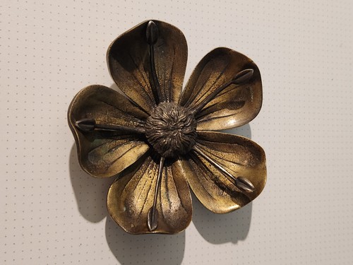 Aschenbecher antik blume - antik, 5