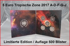 !  5 x 5 Euro Münze Tropische