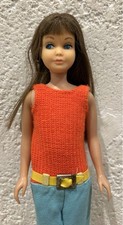 Vintage 1963 Skipper Puppe mit Outfit - Original Barbie Freund!