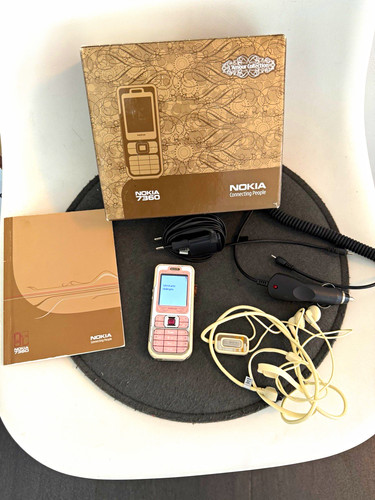 Nokia 7360 amour weiß rosa - 7360, weiß/rosa