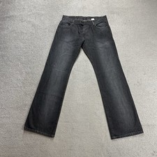 GANG Herren Jeans Hose W34 L34 Relaxed Baggy Carpenter Weit Bootcut 22410 Blau