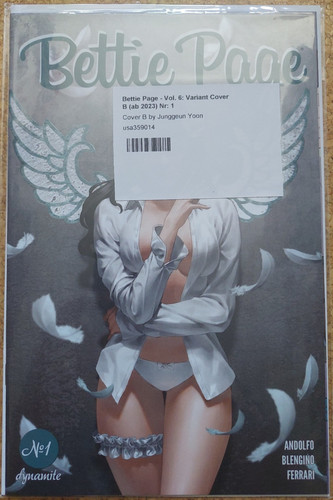 Bettie page variant cover - variant, b