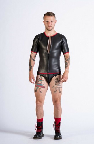 Neopren shirt herren rubber - neopren, t-shirt