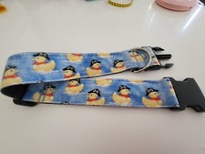 Designer Hundehalsband Halsband XL 45 - 75 cm Motiv : Pirat - Ents  - 5cm