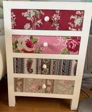 KARE✨Lowboard/Sideboard✨Kommode✨Blumenmuster ✨4 Schubladen✨WOHNUNGSAUFLÖSUNG✨