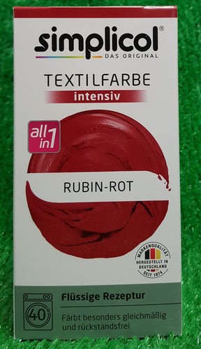 Simplicol textilfarbe rubin - simplicol,