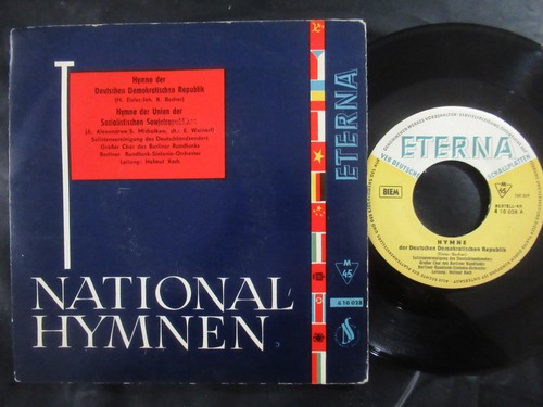 Nationalhymnen hymne ddr - nationalhymnen,