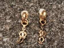 Schöne Vintage Ohrringe/80er