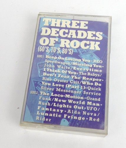 Musikkassette three decades - musikkassette,