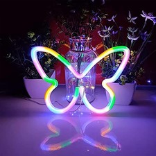 LED BUTTERFLY SCHILD |