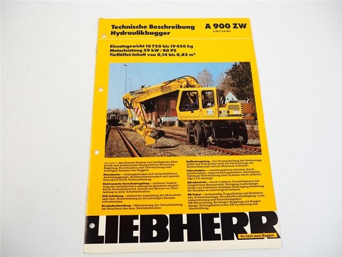 Prospekt liebherr 900 zw - liebherr,