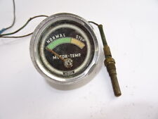 Temperaturanzeige von VDO (defekt, Ø 60mm) für Oldtimer Traktor