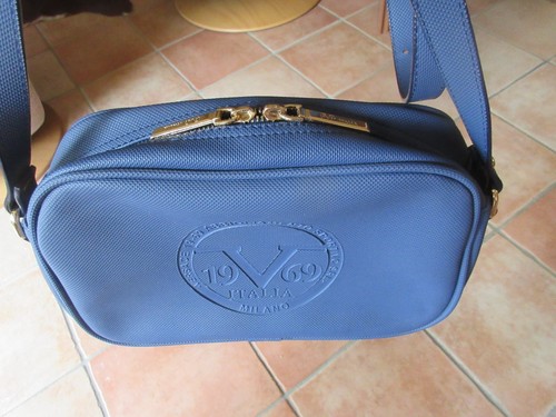 Versace schulter tasche blau - schulter-tasche,