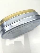 DDR Brotdose ALUWA Aluminium Blau Bemmbüchse Brotbüchse Ostalgie Vintage Retro