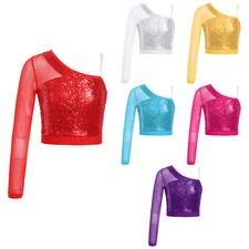Mädchen pailletten shirt - mädchen,