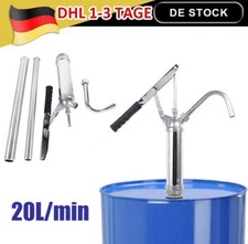 Hand-Kolbenpumpe Benzinpumpe Dieselpumpe Ölpumpe Fasspumpe Umfüllpumpe DE