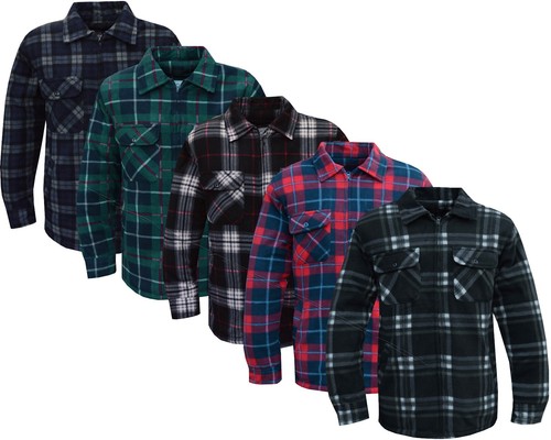 Herren fleece wattiert - herren,