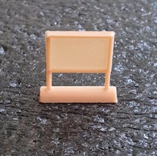 5x Werbetafel - Reklametafel Spur N - 2 teiliger Bausatz 3D Druck PLA - 3 Farben