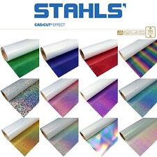 19€/m² Stahls CAD-CUT Effect Glitzer Flexfolie 1m x 0,5m Bügelfolie Folie SA250