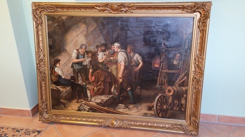 ölgemälde louis schünzel - Ölgemälde,