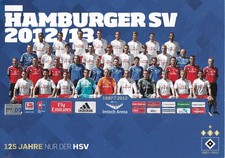 Mannschaftskarte HSV -