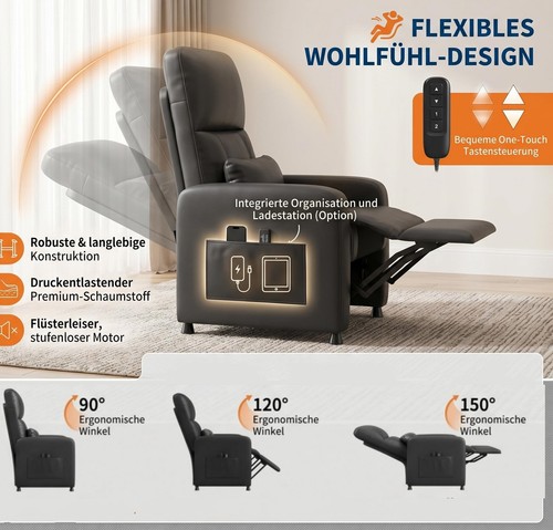 Elektrisch relaxsessel modi - elektrisch,