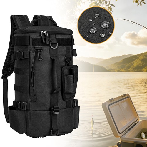 Angelrucksack mit rutenhalter - angelrucksack,