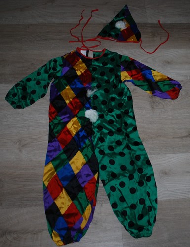 Clown kostüm kinder - kinder, größe